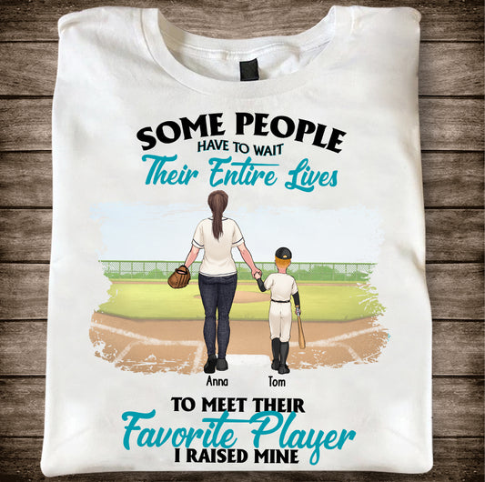 My Favorite Player - Personalized Baseball T-shirt and Hoodie