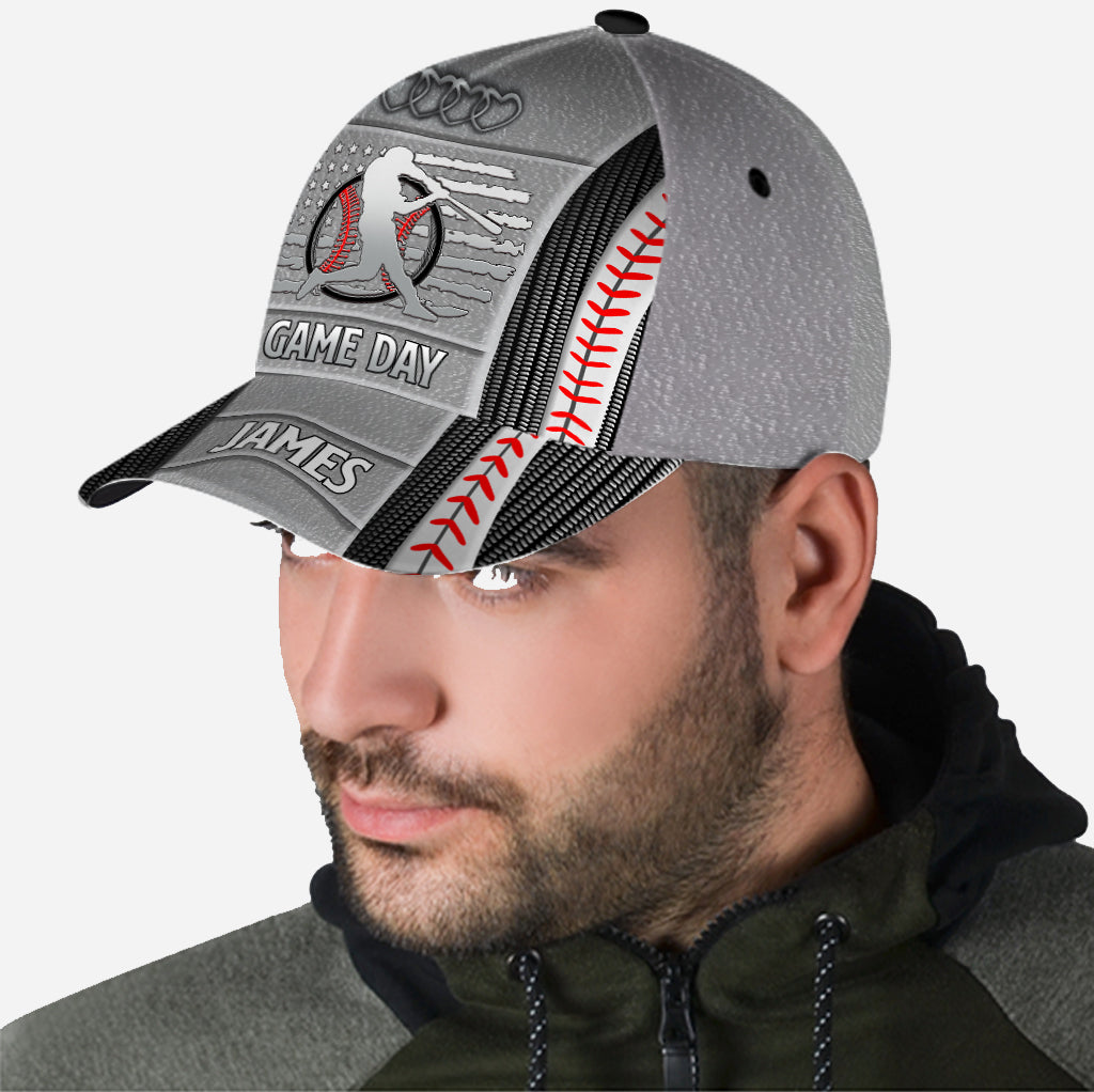 Spieltag – Personalisierte Baseball-Klassiker-Kappe