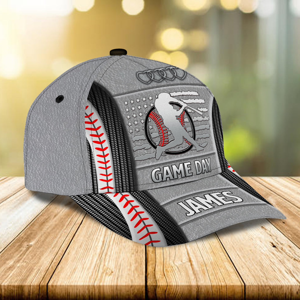 Spieltag – Personalisierte Baseball-Klassiker-Kappe