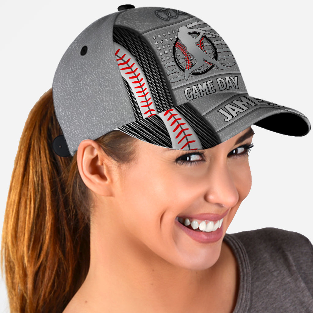 Spieltag – Personalisierte Baseball-Klassiker-Kappe