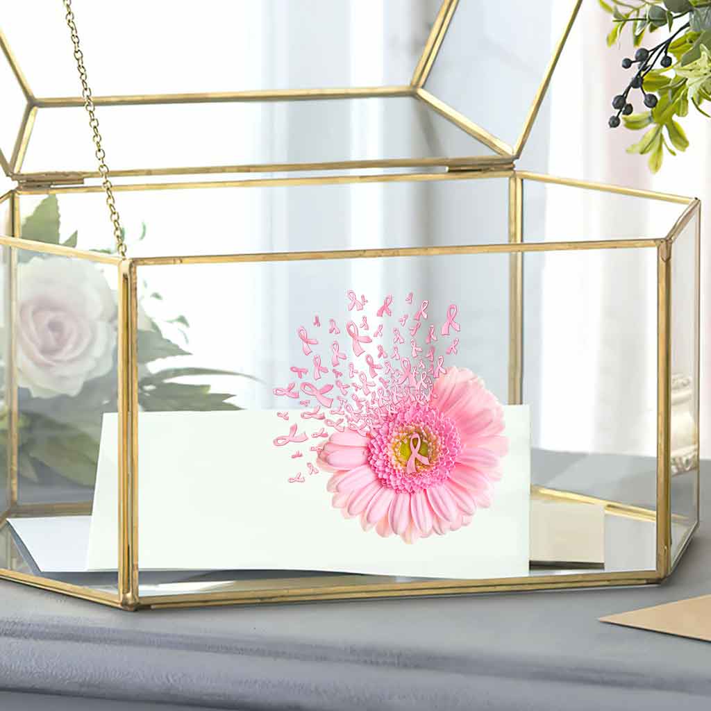 Pink Daisy – Aufkleber zur Sensibilisierung für Brustkrebs (Vollversion, 07/2021)