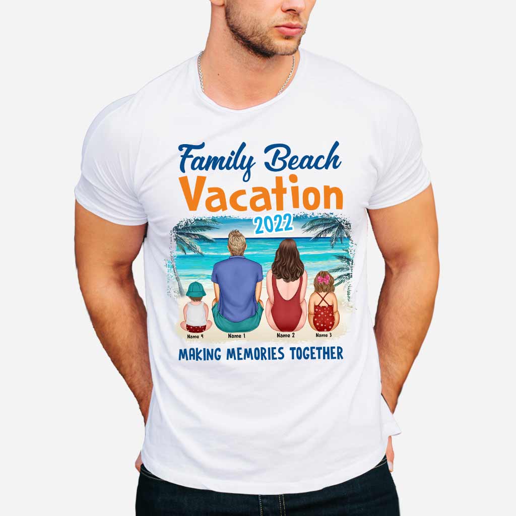 Family Beach Vacation - Personalized Sea Lover T-shirt and Hoodie