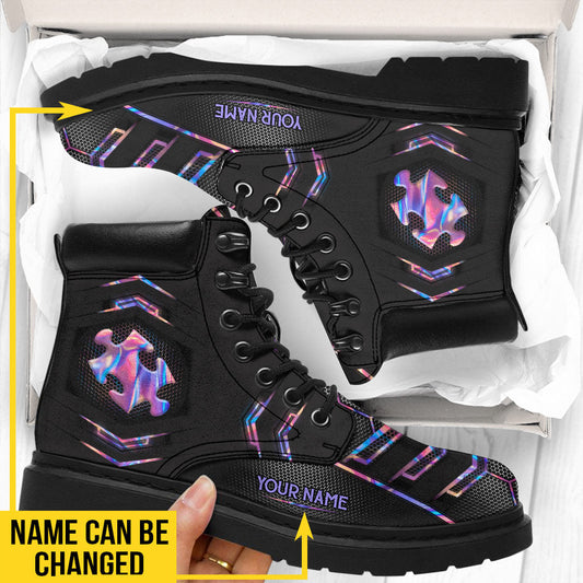 Liebe braucht keine Worte – Personalisierte Ganzjahresstiefel zur Sensibilisierung für Autismus