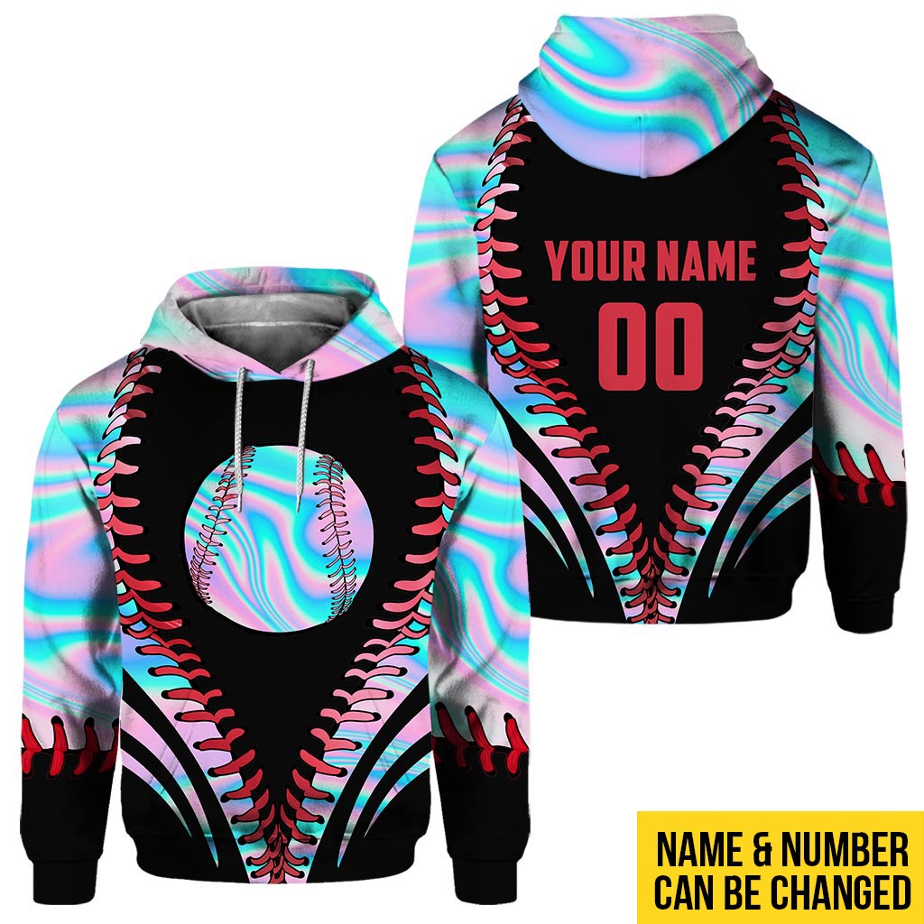 Baseball-Liebe – Personalisiertes T-Shirt und Hoodie mit Baseball-Motiv