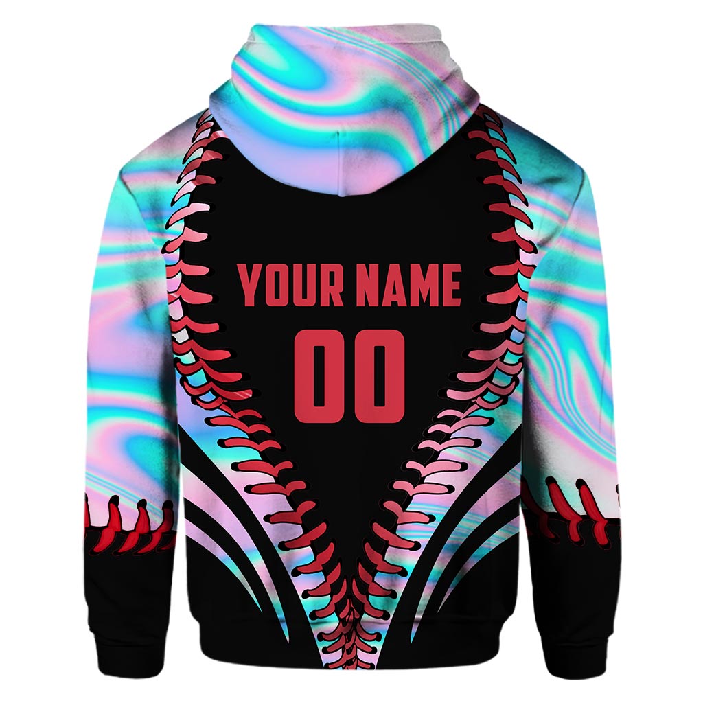 Baseball-Liebe – Personalisiertes T-Shirt und Hoodie mit Baseball-Motiv