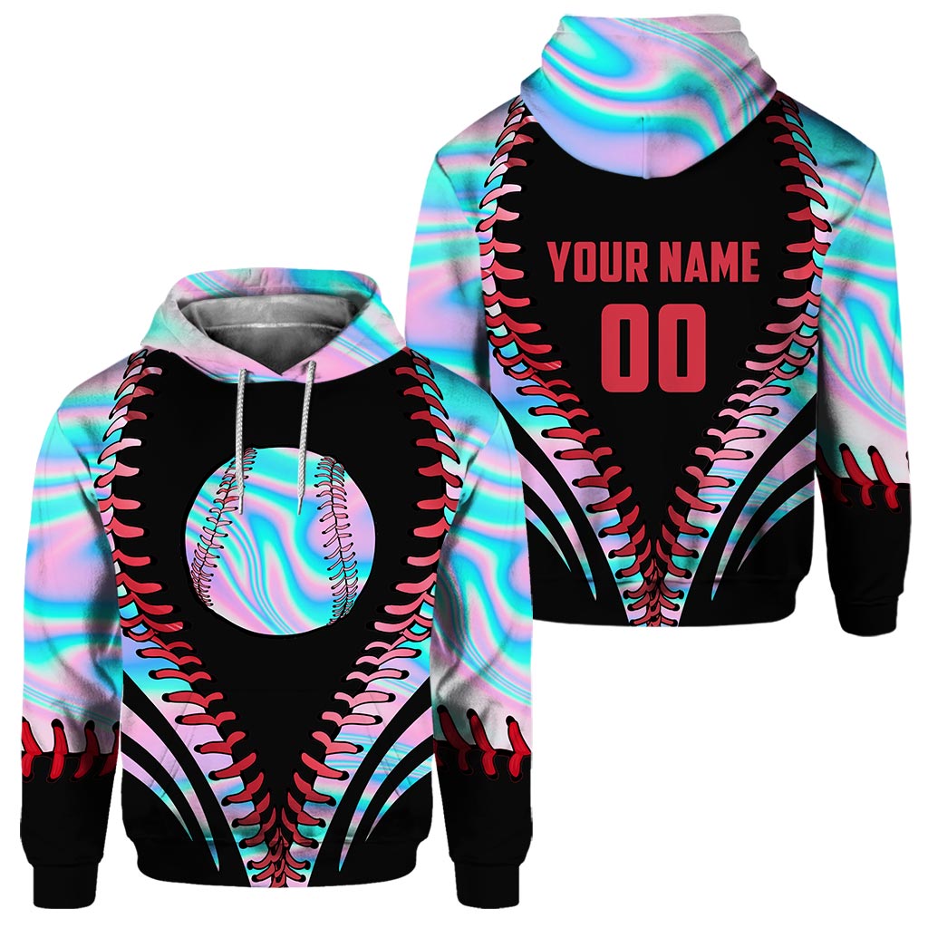 Baseball-Liebe – Personalisiertes T-Shirt und Hoodie mit Baseball-Motiv