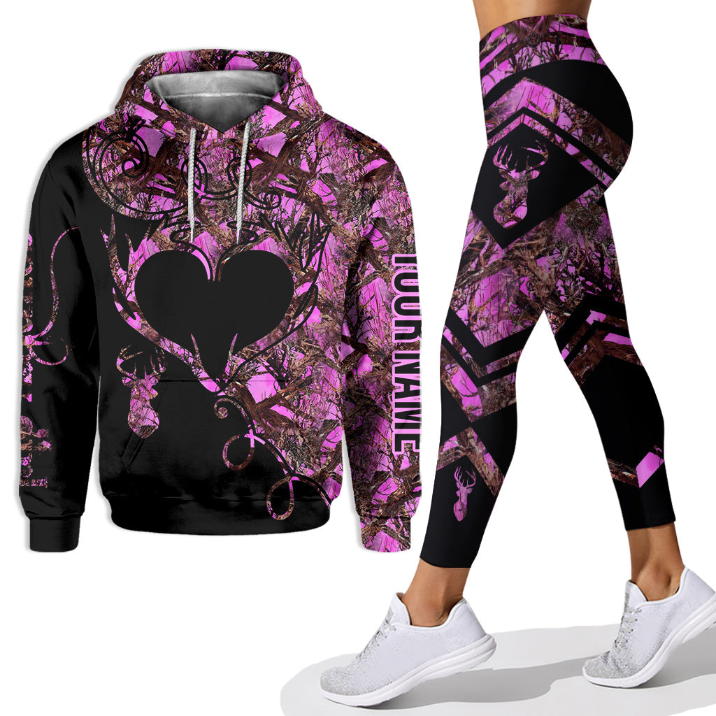 Country Girl – Personalisierter Jagd-Hoodie und Leggings