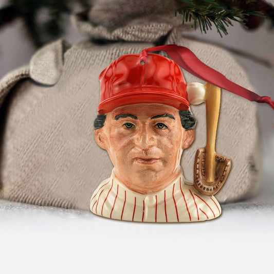 Weihnachtsbaumschmuck für Baseballfans (beidseitig bedruckt)