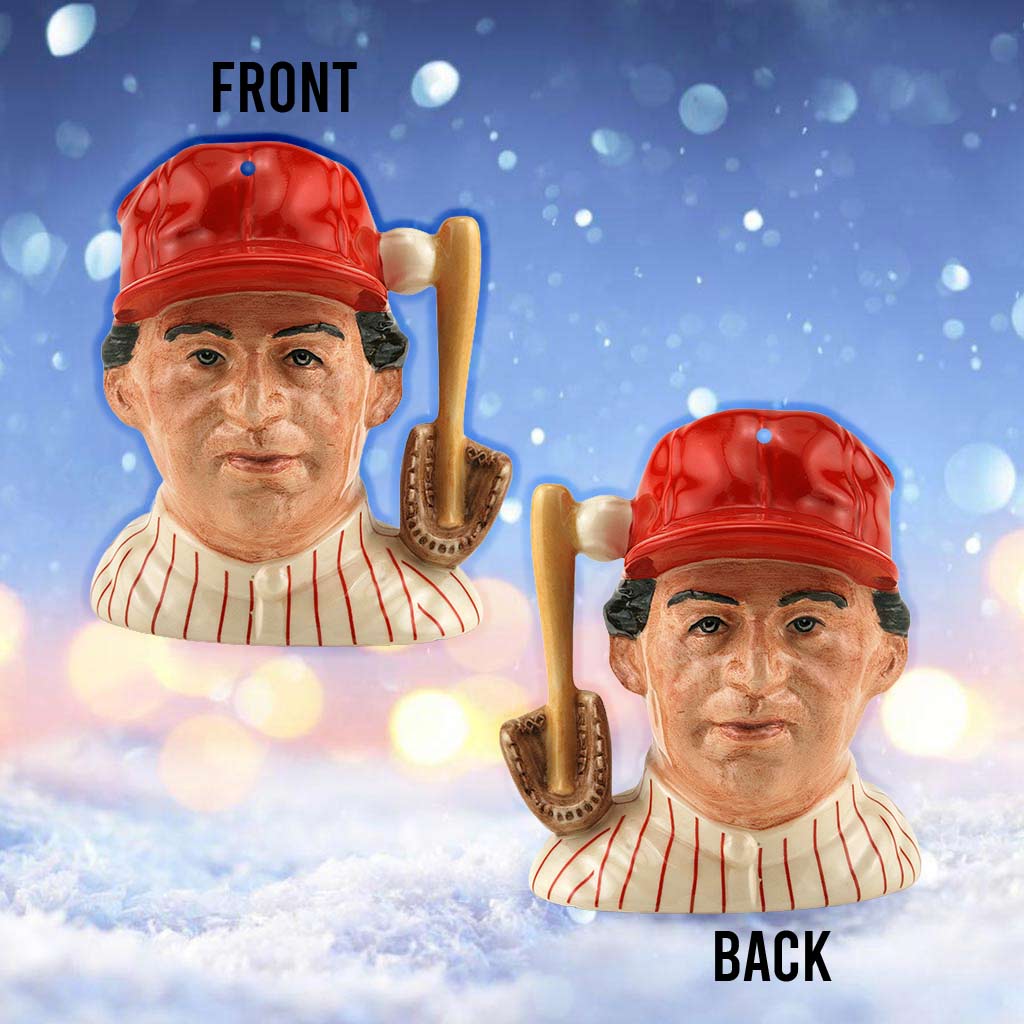 Baseball Lovers - Christmas Ornament (Printed On Both Sides)