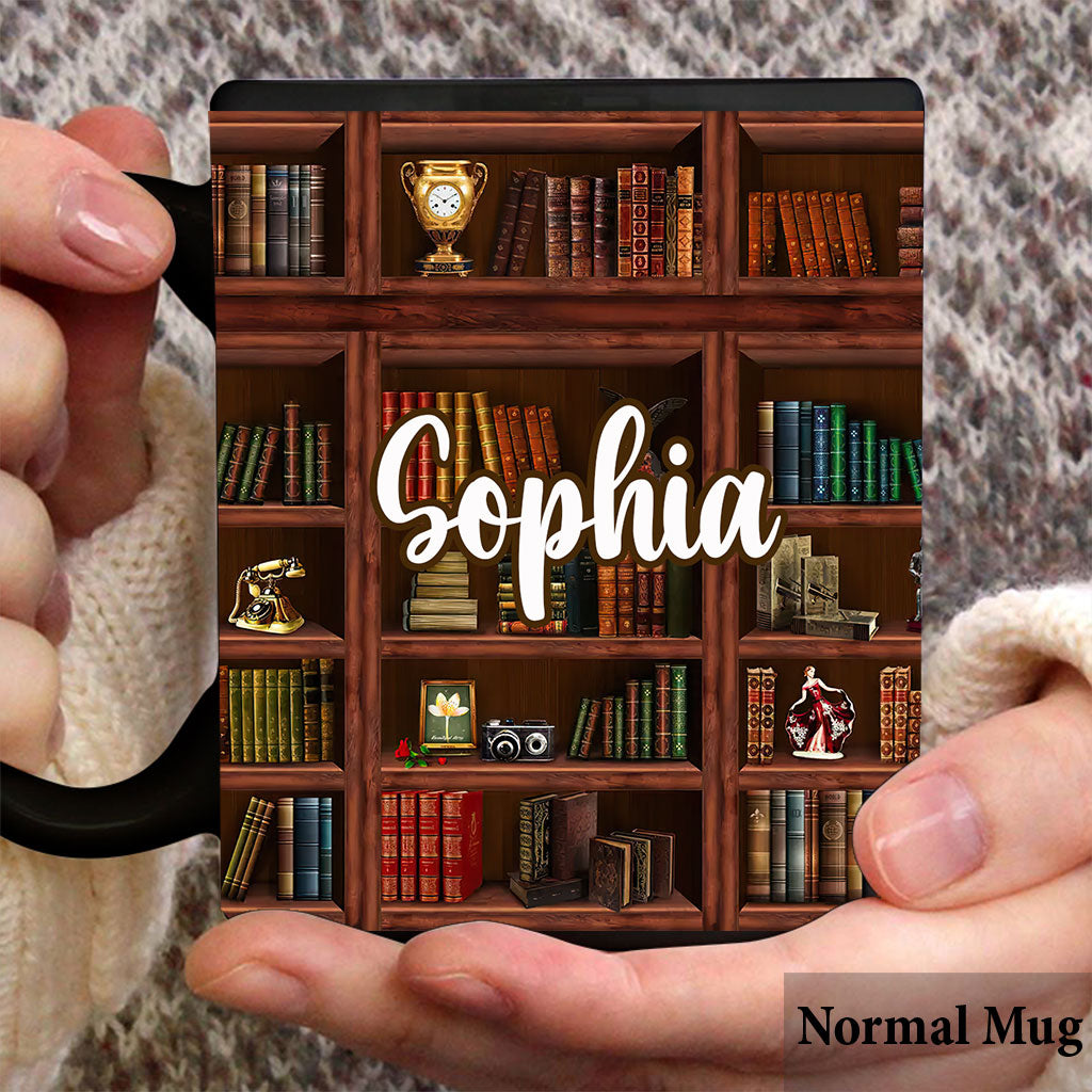 Personalisierte Buchtasse für Bücherliebhaber