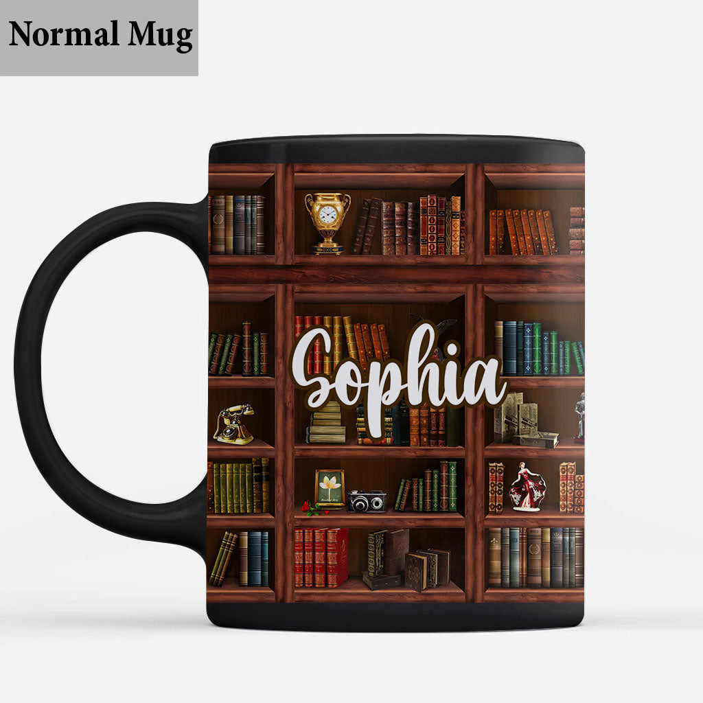 Personalisierte Buchtasse für Bücherliebhaber