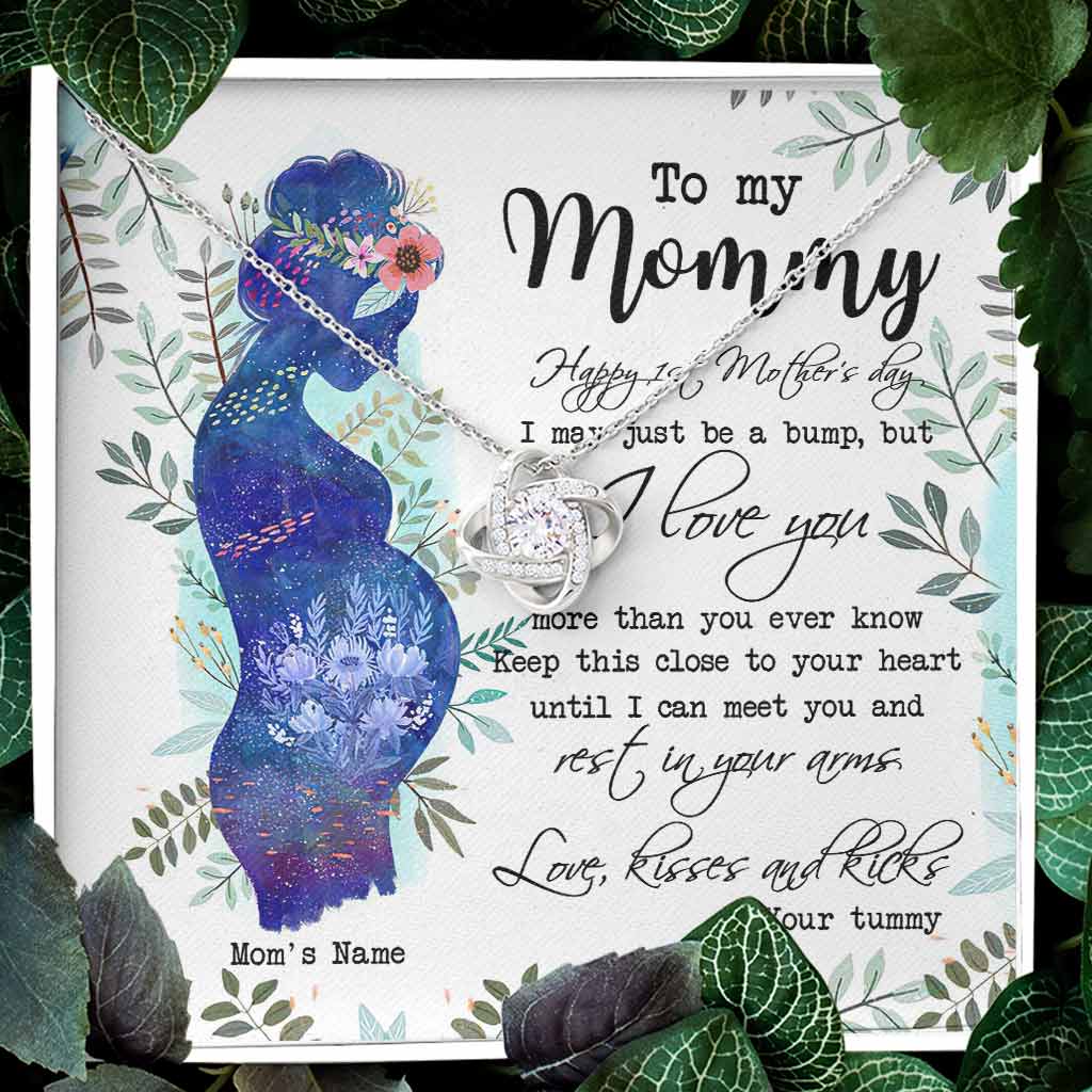 Bedeutungsvoller Liebesknoten zum 1. Muttertag – Personalisierte Mutterliebesknoten-Halskette