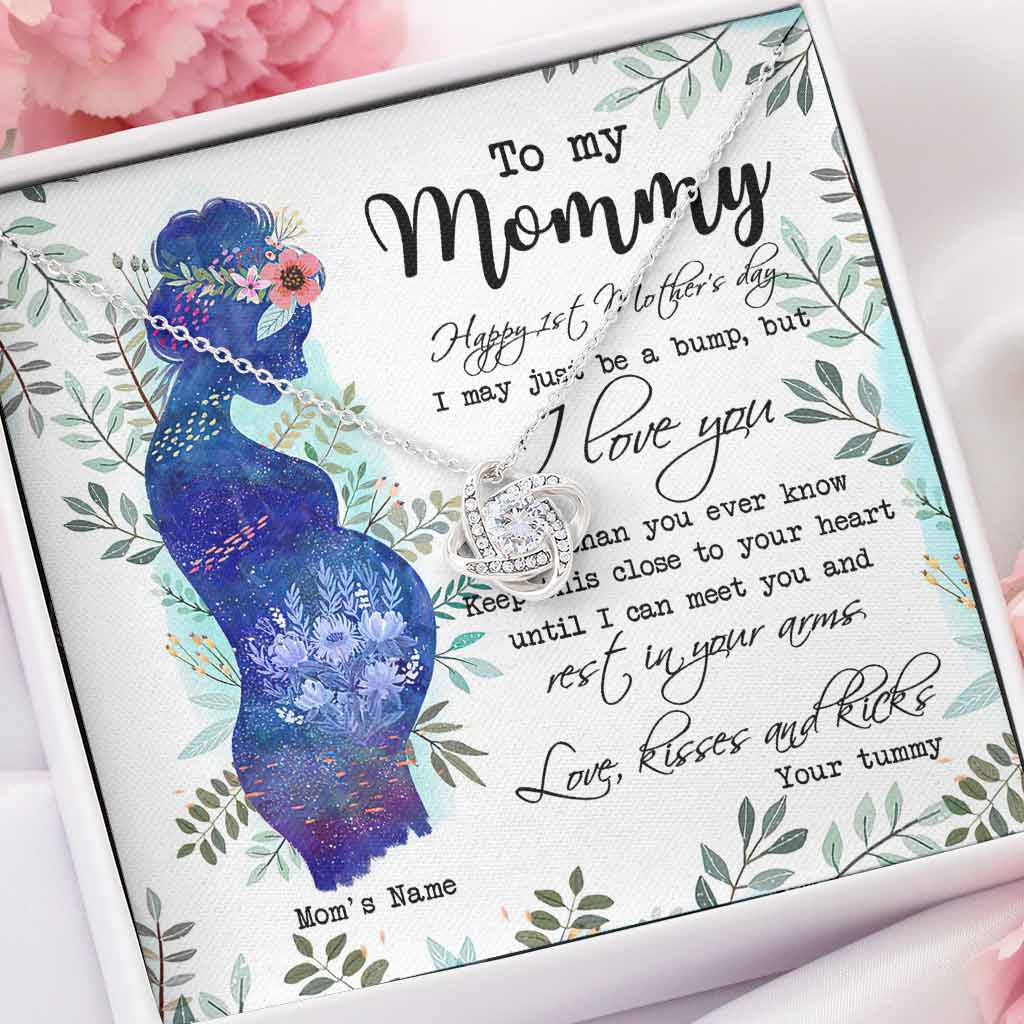 Bedeutungsvoller Liebesknoten zum 1. Muttertag – Personalisierte Mutterliebesknoten-Halskette