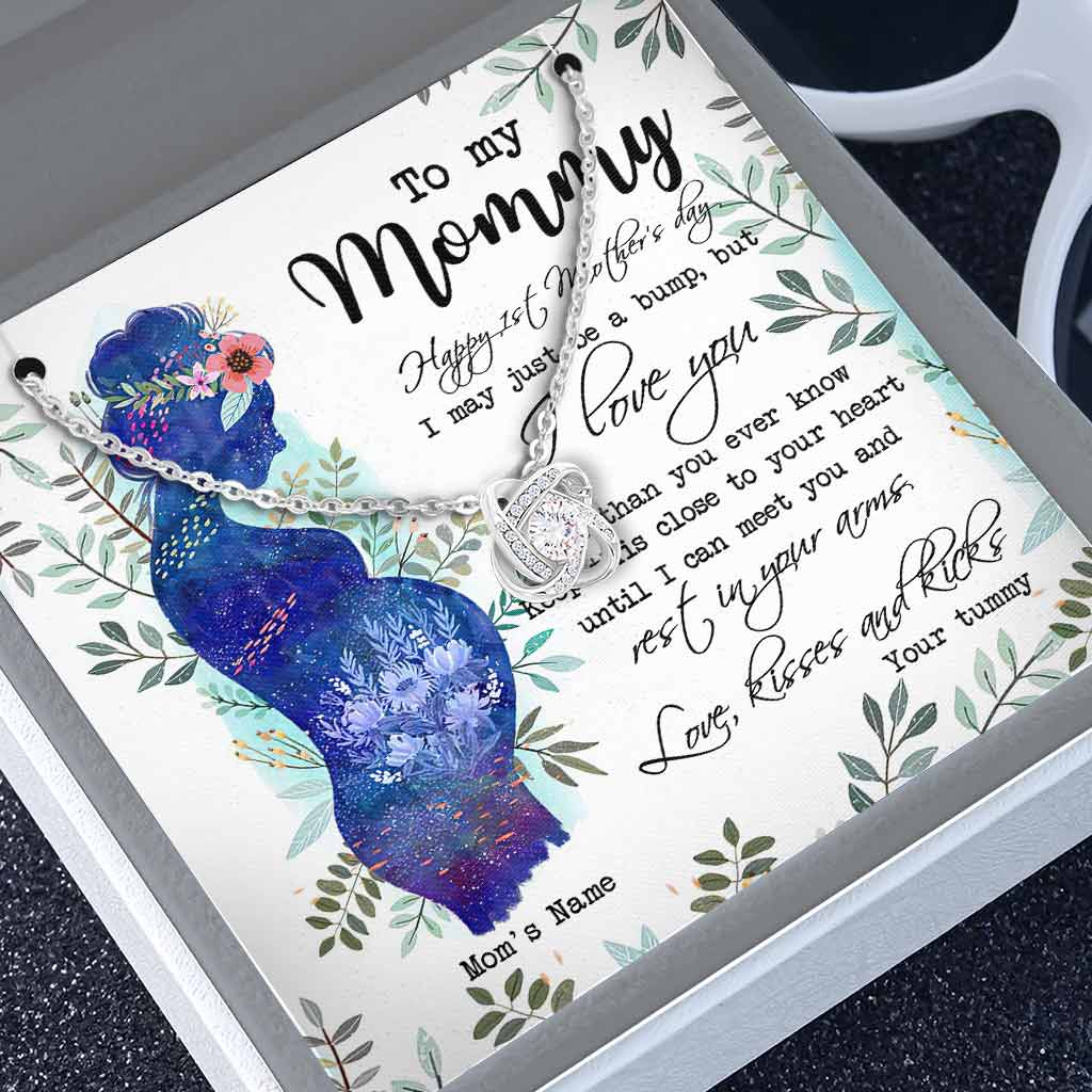 Bedeutungsvoller Liebesknoten zum 1. Muttertag – Personalisierte Mutterliebesknoten-Halskette