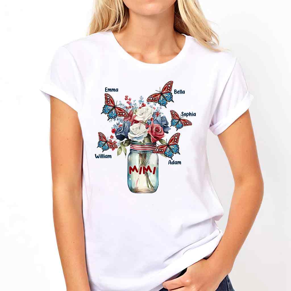 Glück ist Oma sein – Geschenk für Oma, Mama, Tante – Personalisiertes T-Shirt und Hoodie