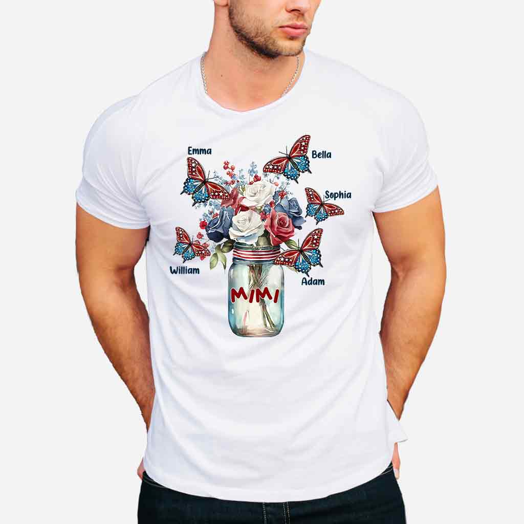 Glück ist Oma sein – Geschenk für Oma, Mama, Tante – Personalisiertes T-Shirt und Hoodie