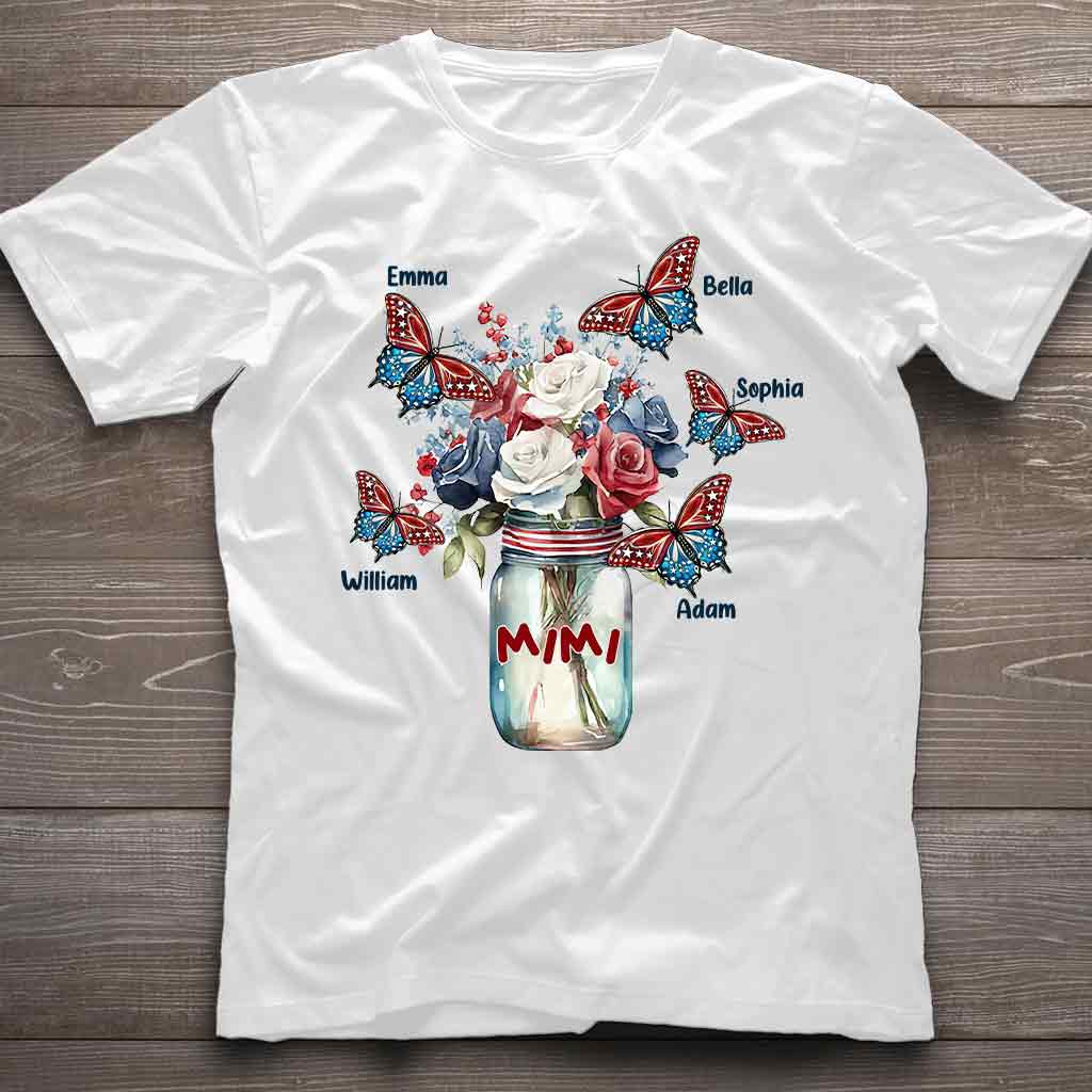 Glück ist Oma sein – Geschenk für Oma, Mama, Tante – Personalisiertes T-Shirt und Hoodie