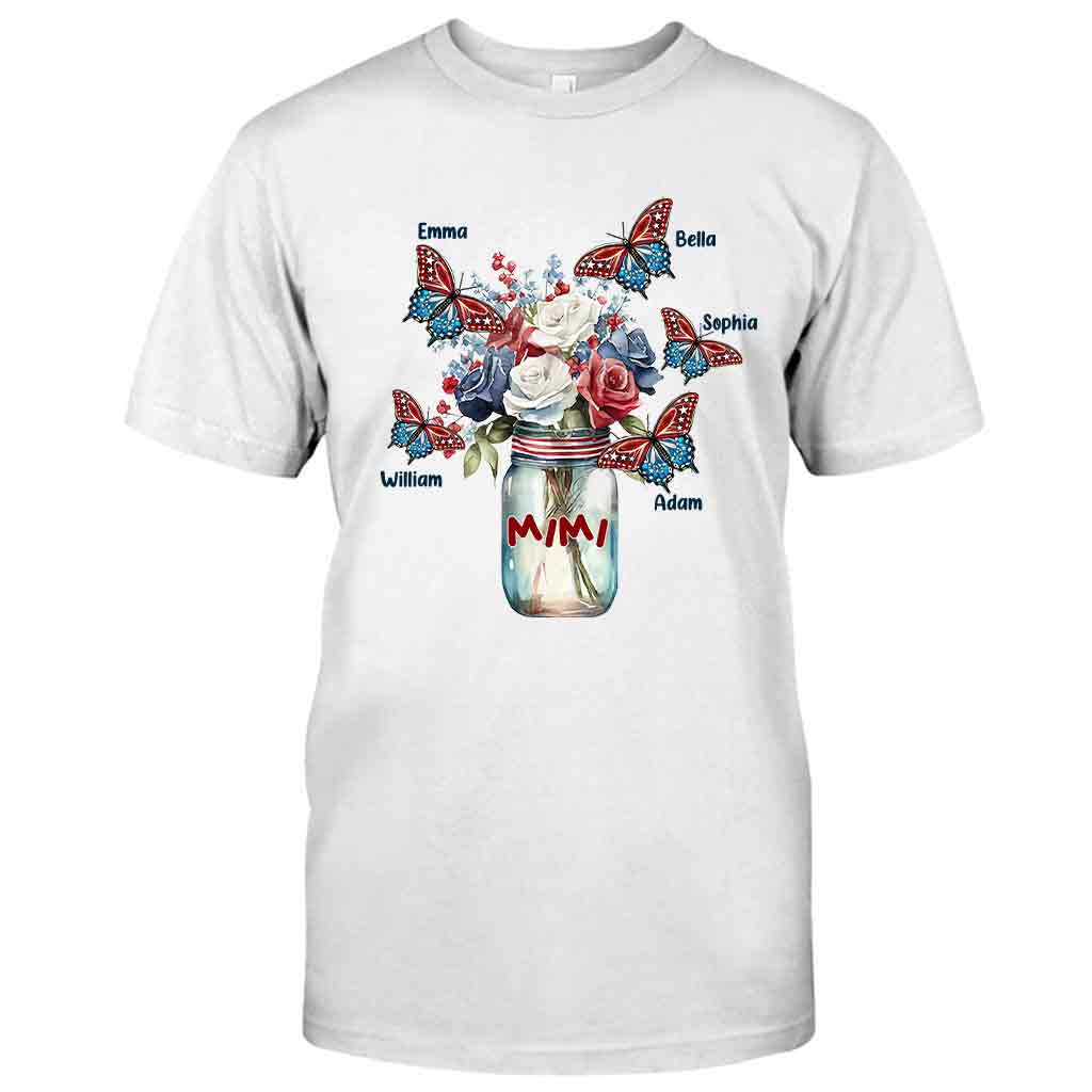 Glück ist Oma sein – Geschenk für Oma, Mama, Tante – Personalisiertes T-Shirt und Hoodie