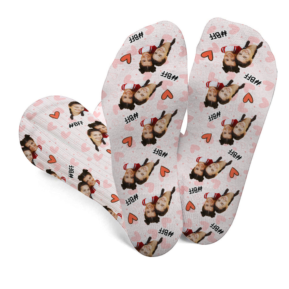 Besties Forever - Personalized Bestie Socks