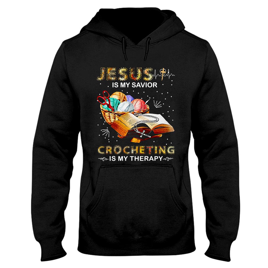 Jesus und Häkeln T-Shirt und Hoodie 062021