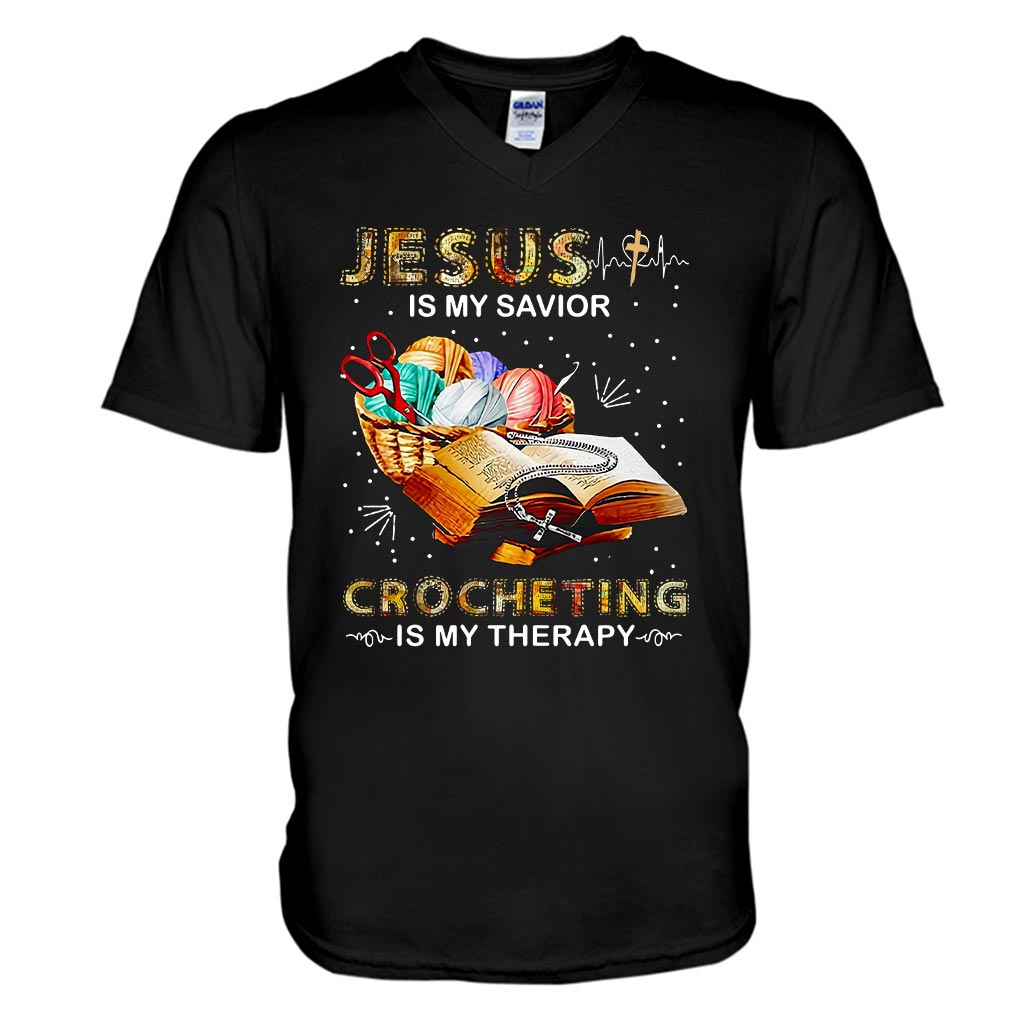 Jesus und Häkeln T-Shirt und Hoodie 062021