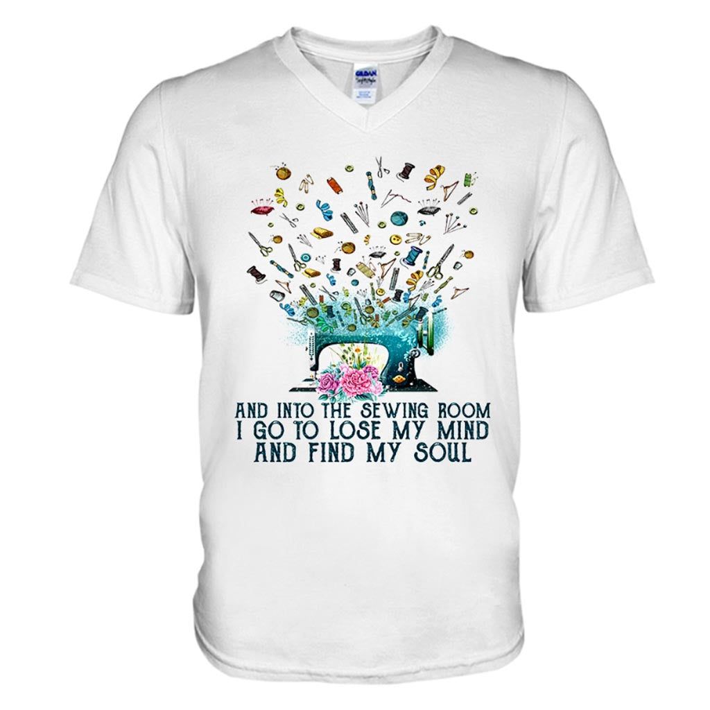 Nähzimmer T-Shirt und Hoodie 062021