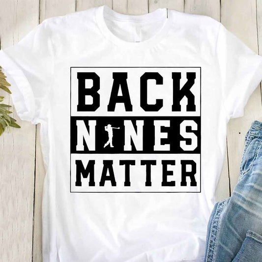 Black Nines – Golf-T-Shirt und Hoodie 062021