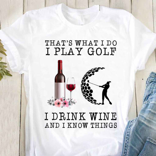 Das ist mein Ding – Golf-T-Shirt und Hoodie 062021