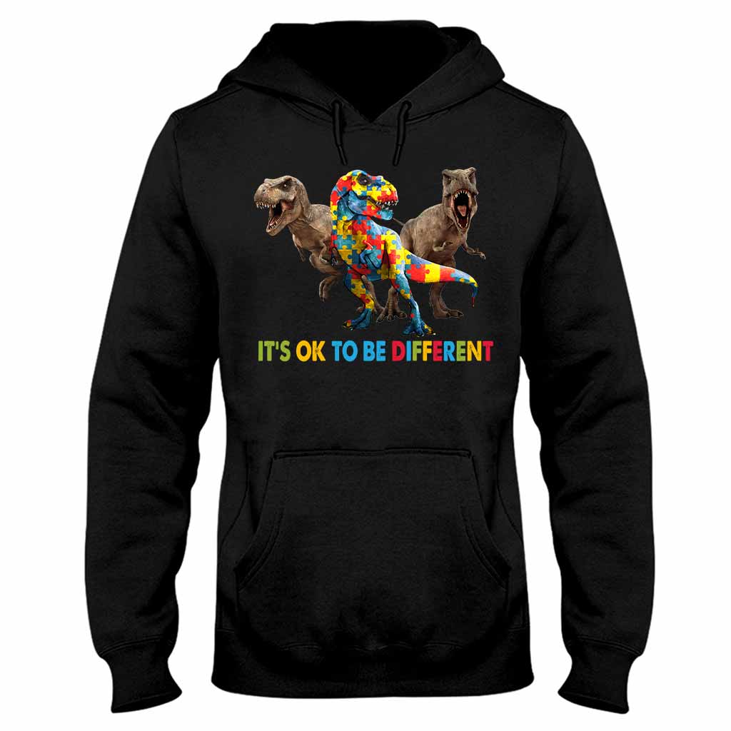 It's Ok To Be Different - Autism Awareness T-shirt And Hoodie 062021