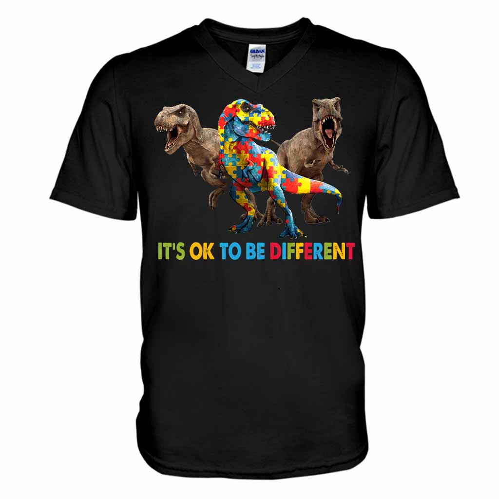 It's Ok To Be Different - Autism Awareness T-shirt And Hoodie 062021