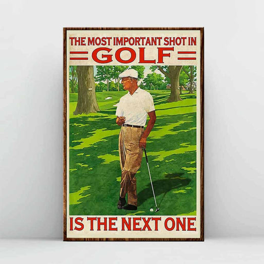 Das Wichtigste - Golfposter 062021