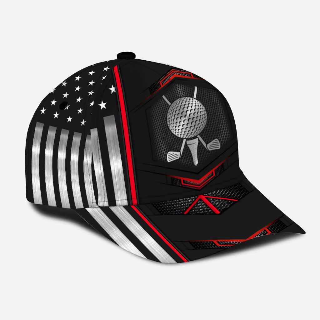 Golf Classic Cap mit aufgedruckten Belüftungslöchern 062021