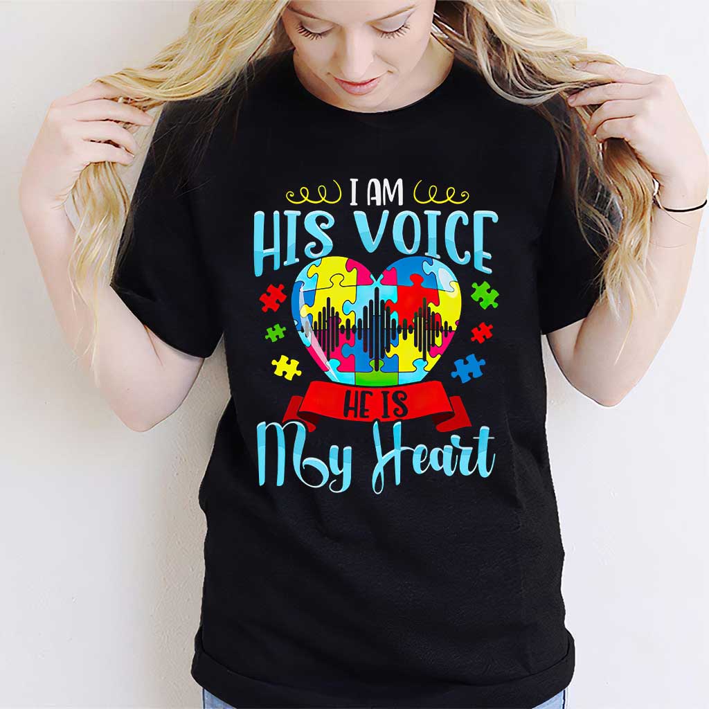 I'm His Voice - Autism Awareness T-shirt And Hoodie 062021