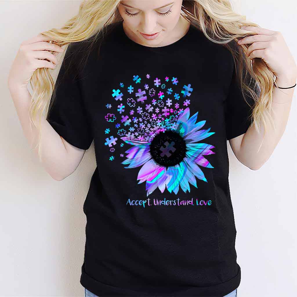 Akzeptieren, verstehen, lieben – T-Shirt und Hoodie zur Aufklärung über Autismus 062021