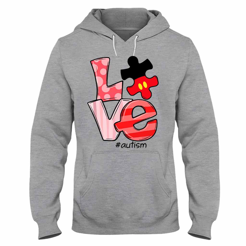 T-Shirt und Hoodie „Liebe jemanden mit Autismus“ 062021