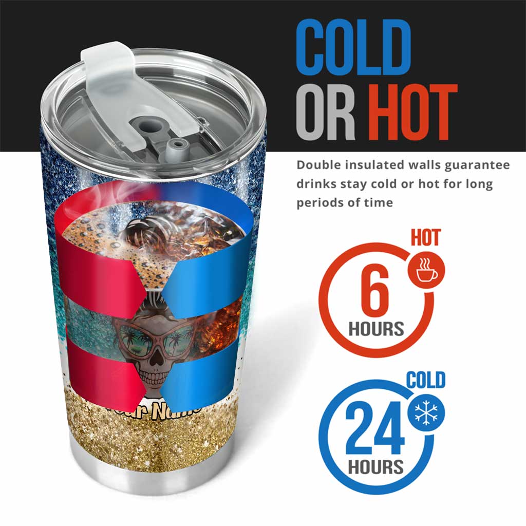 Salty Lil' Beach - Personalized Sea Lover Tumbler