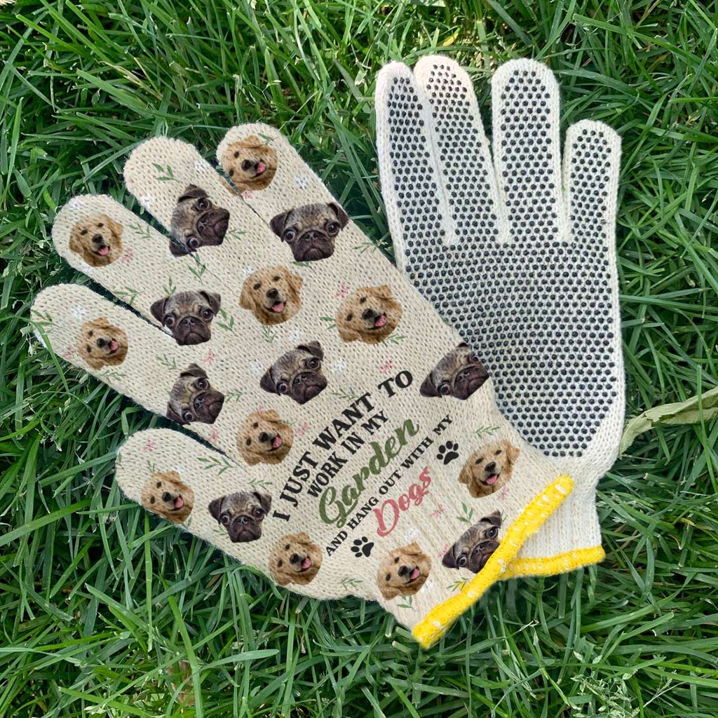 Ich will einfach nur in meinem Garten arbeiten und entspannen – personalisierte Gartenhandschuhe