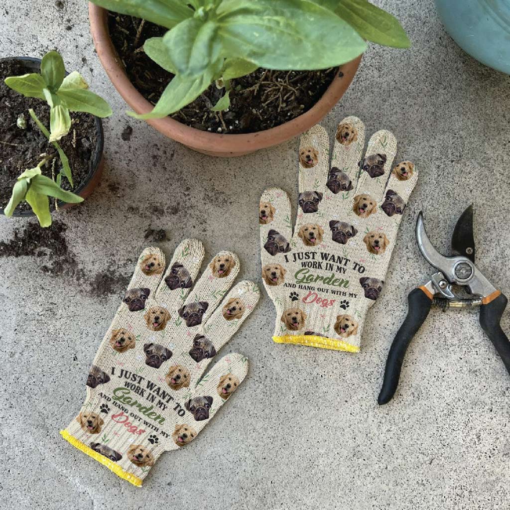 Ich will einfach nur in meinem Garten arbeiten und entspannen – personalisierte Gartenhandschuhe