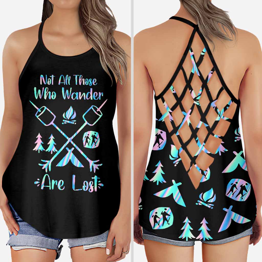 Nicht alle, die wandern, sind verloren – Camping Cross Tanktop