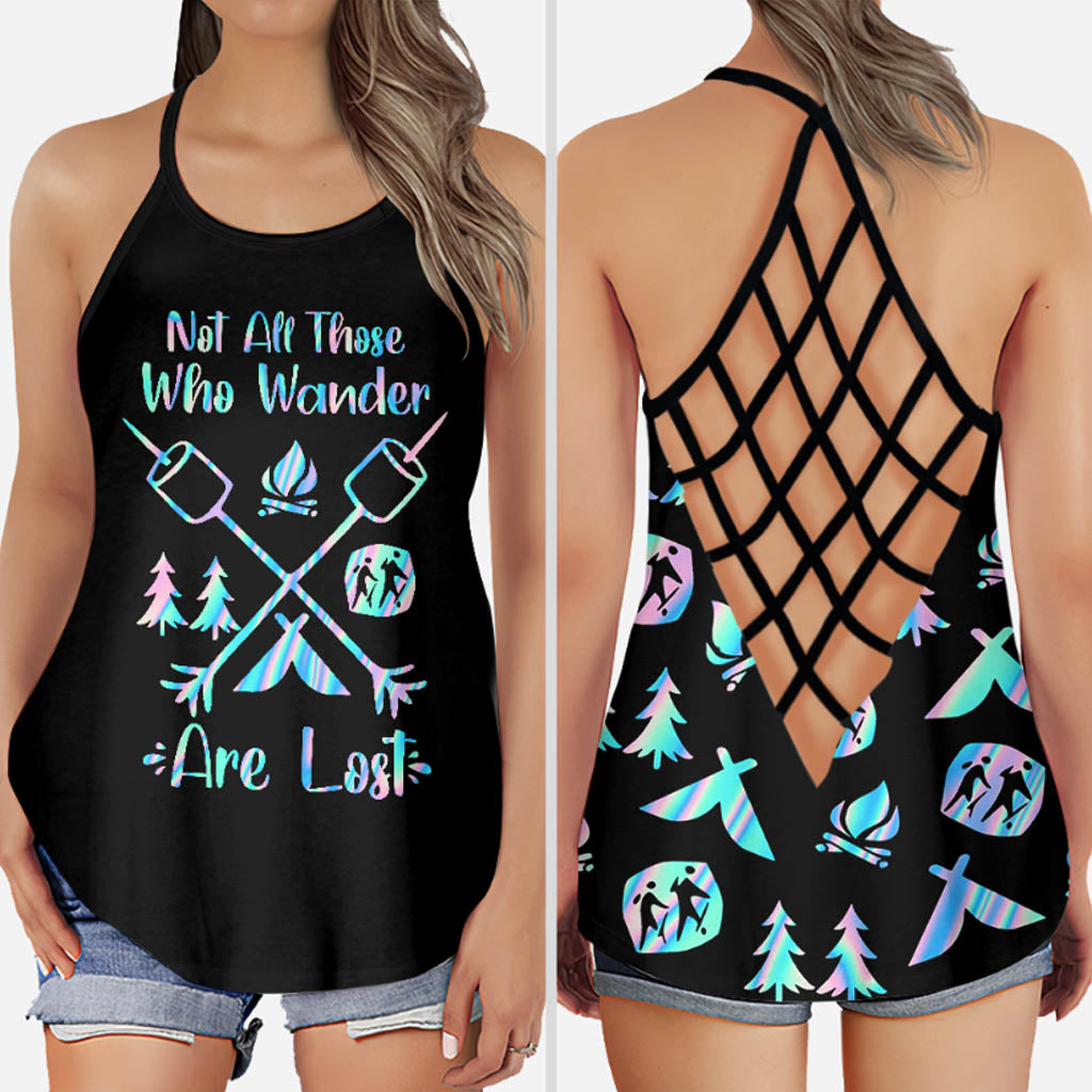 Nicht alle, die wandern, sind verloren – Camping Cross Tanktop