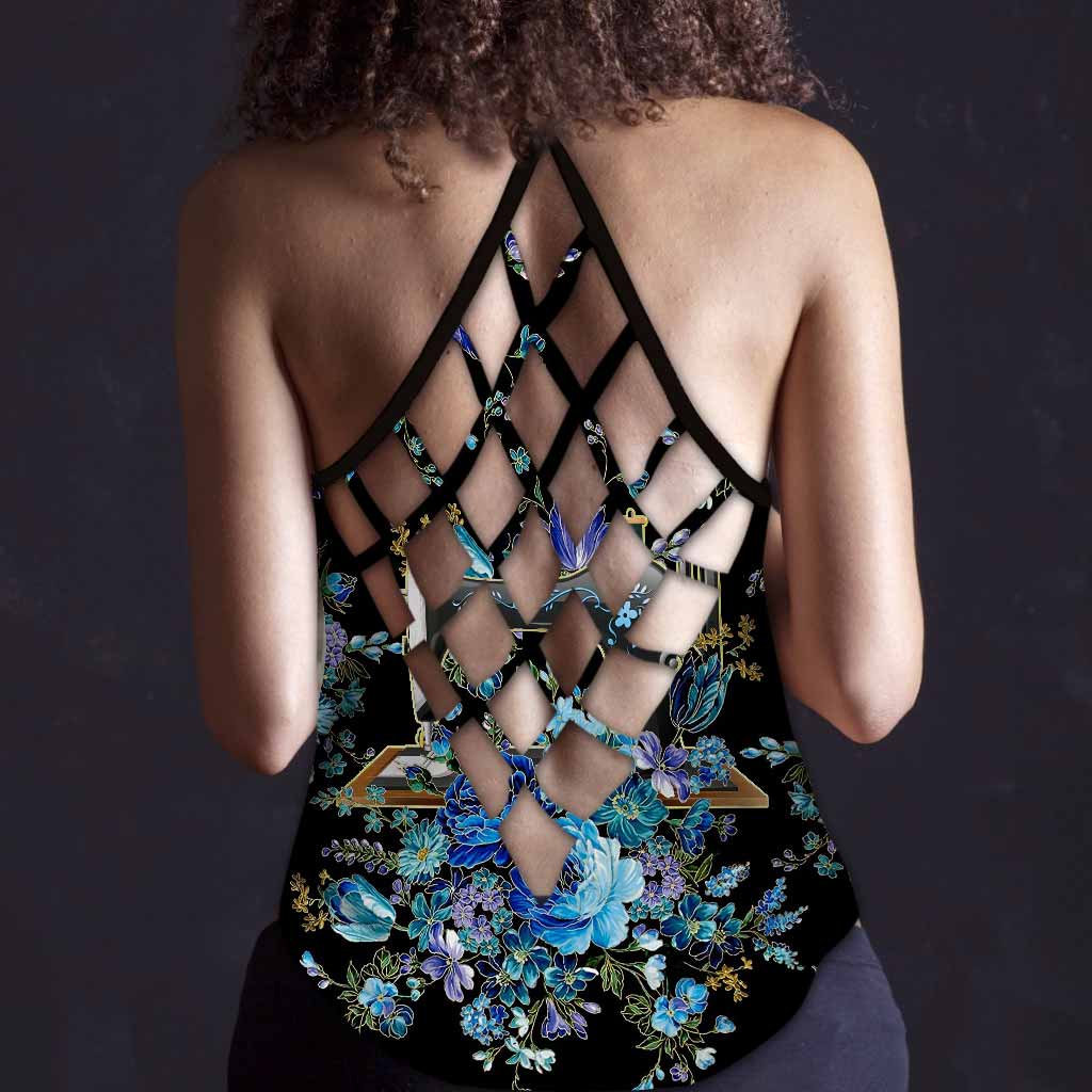 Pedal To The Metal - Sewing Cross Tank Top
