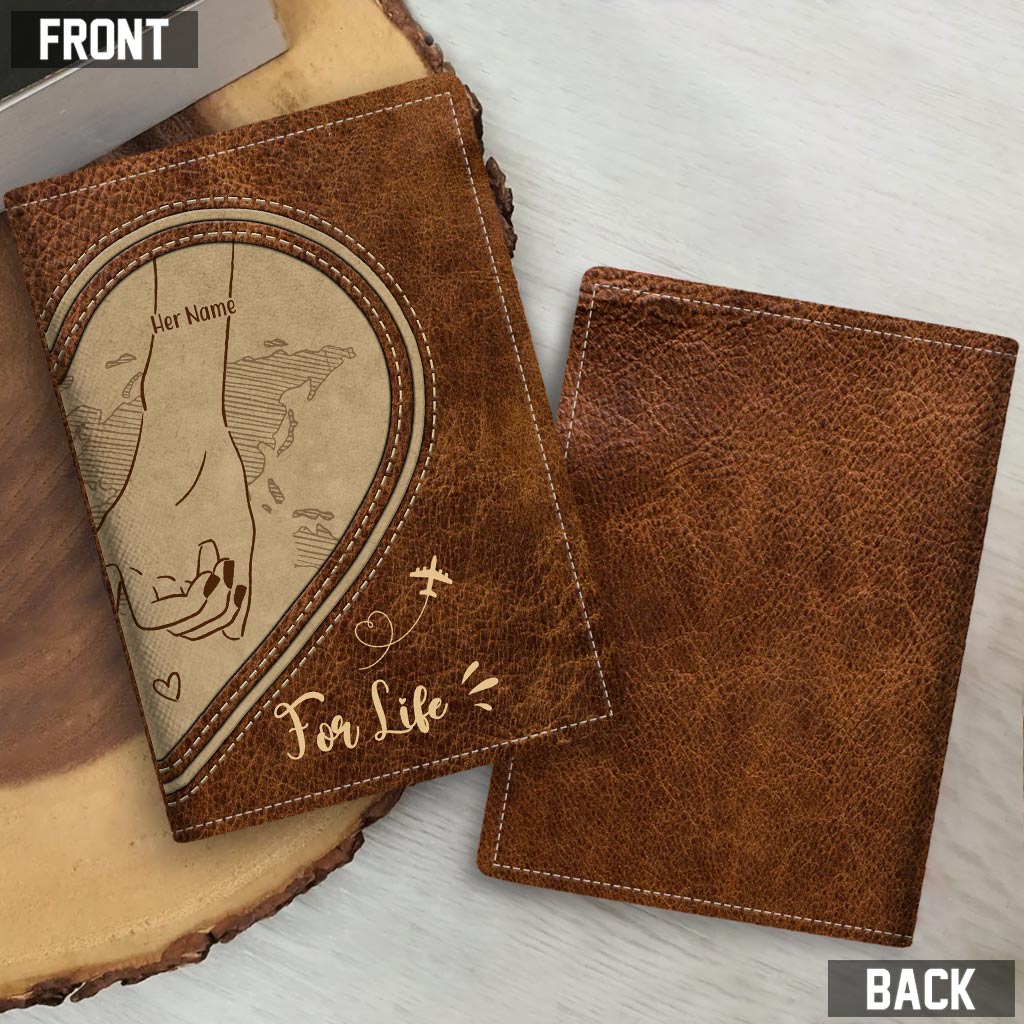 Reisepartner fürs Leben – Personalisierter Passhalter für Paare