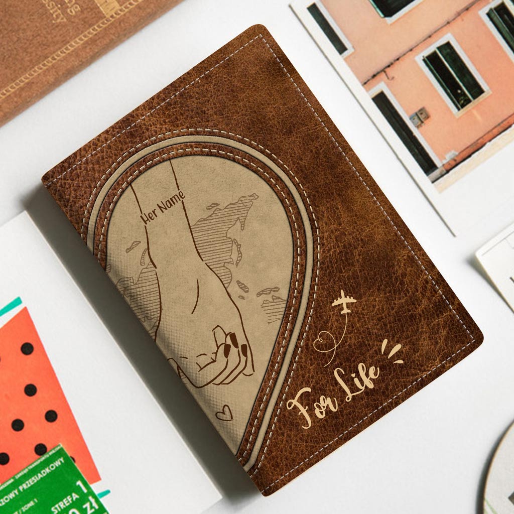 Reisepartner fürs Leben – Personalisierter Passhalter für Paare