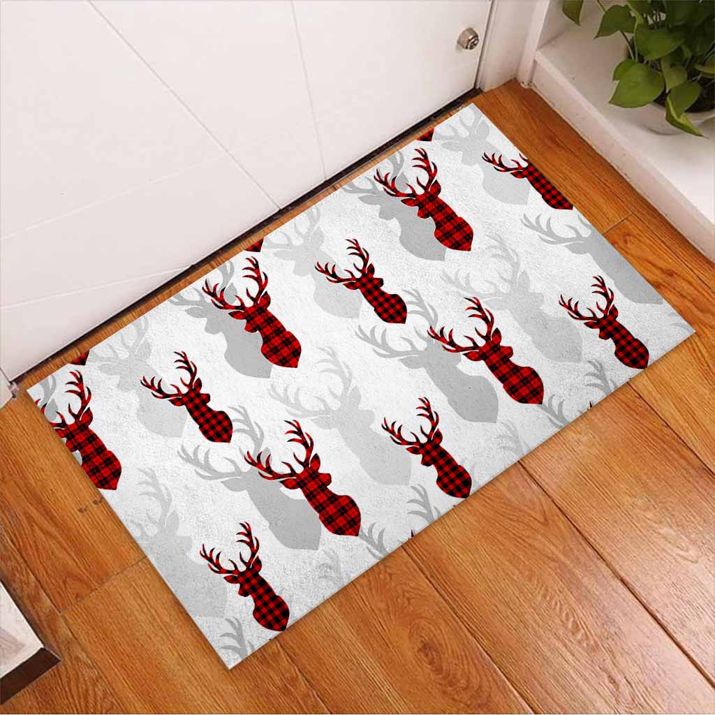 Hirsch und Hirschkuh - Jagd-Fußmatte