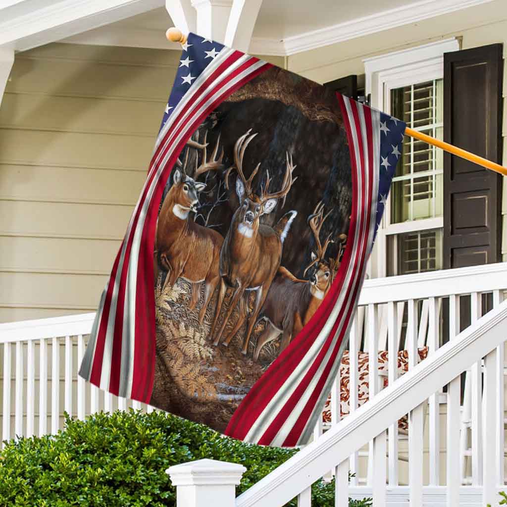 Liebesjagd - Gartenflagge