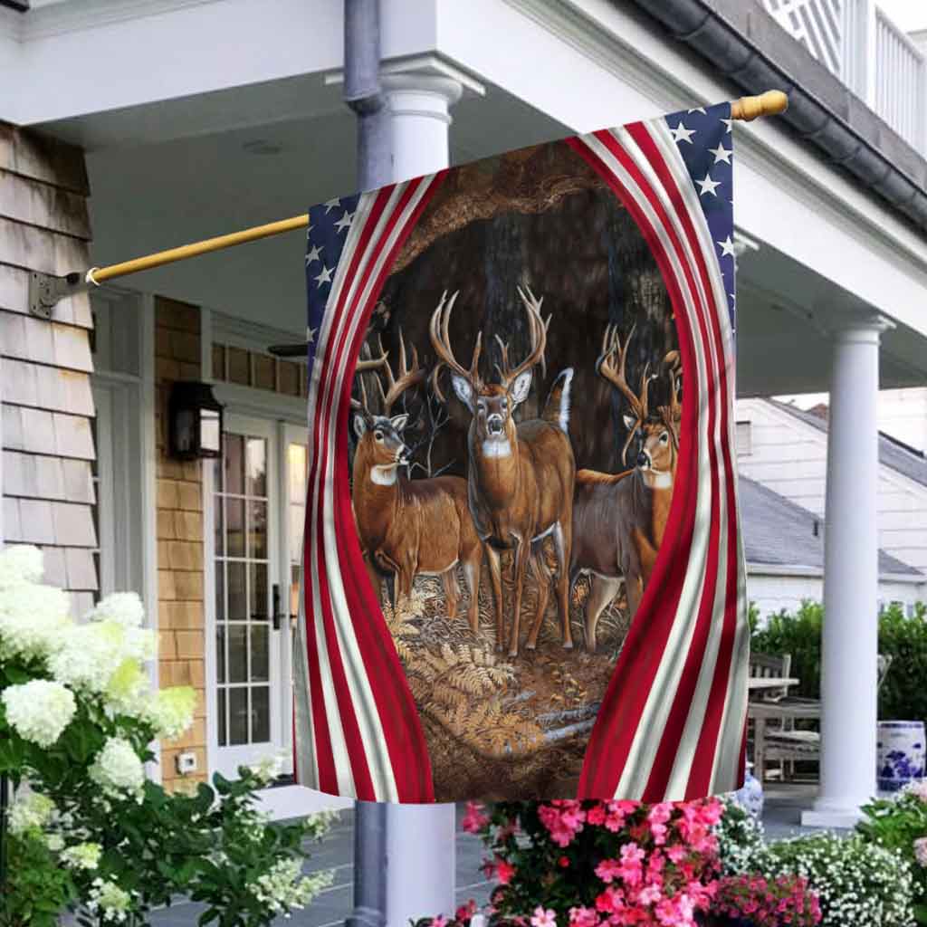 Liebesjagd - Gartenflagge