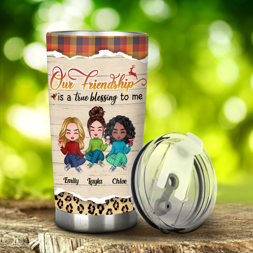 Unsere Freundschaft – personalisierter Bestie-Becher