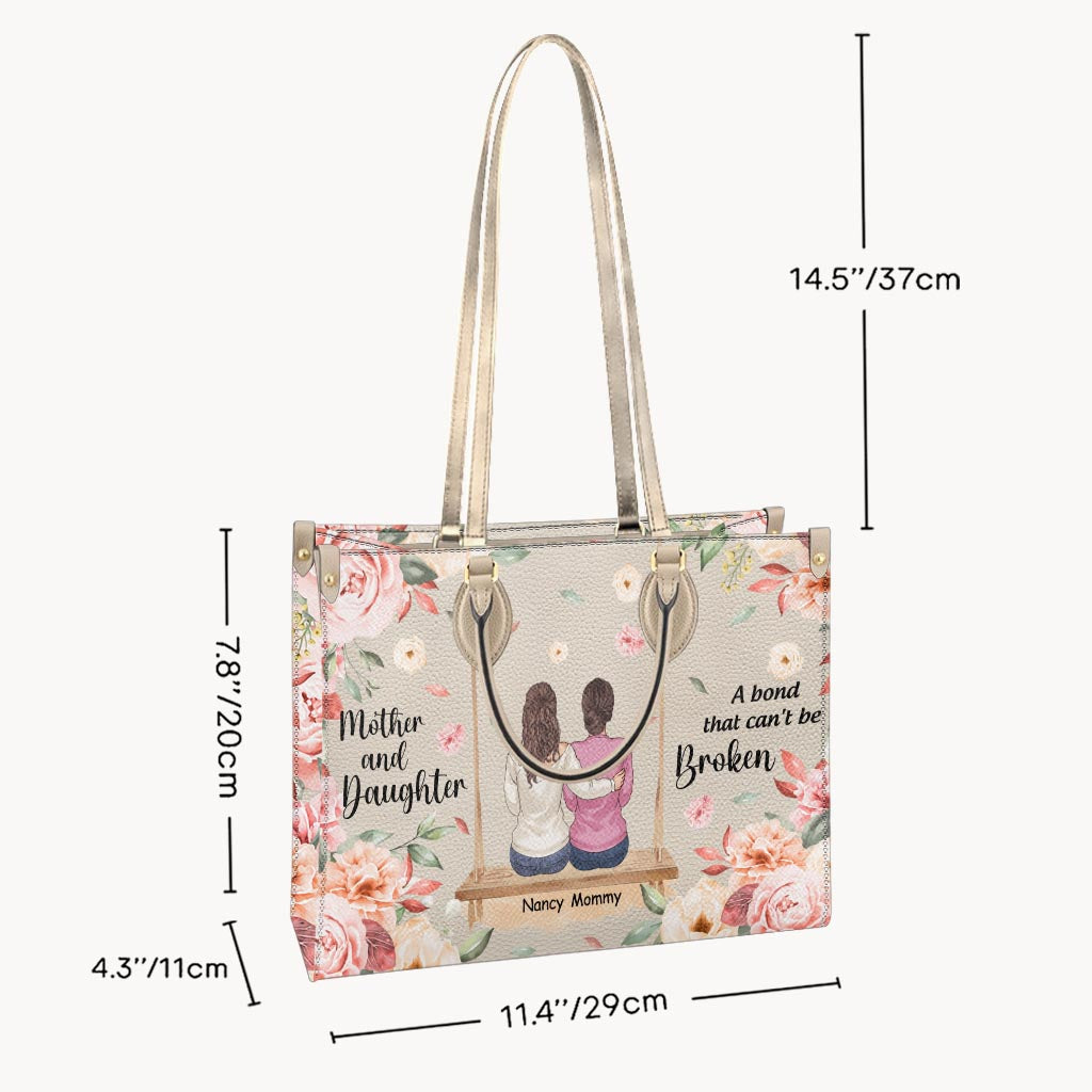 I Need To Say - Personalized Mother's Day Mother Leather Handbag