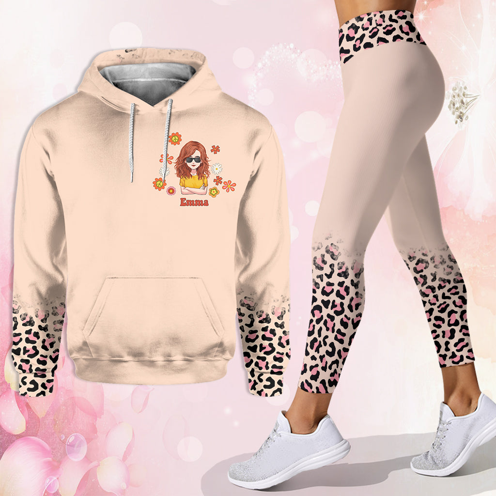 Ich bin keine gewöhnliche Mama – Personalisierter Muttertags-Hoodie und Leggings
