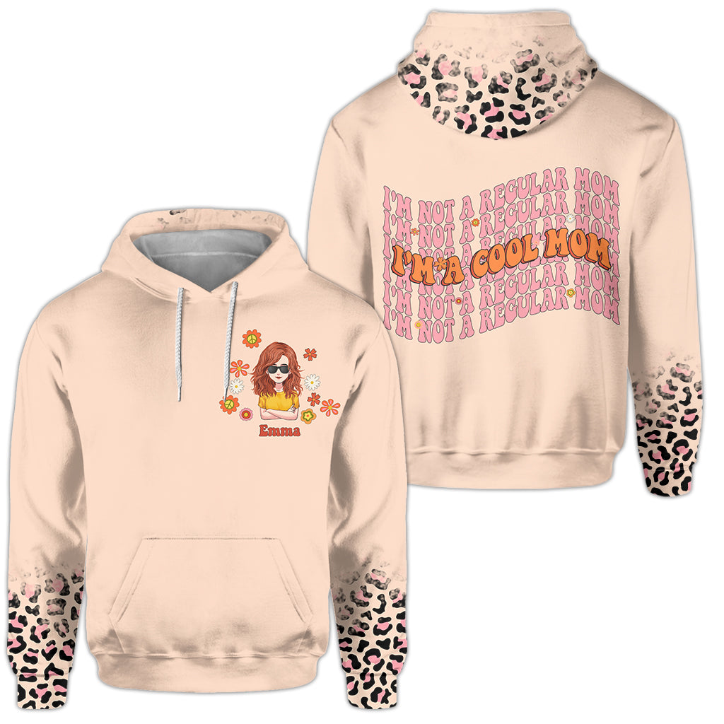 Ich bin keine gewöhnliche Mama – Personalisierter Muttertags-Hoodie und Leggings